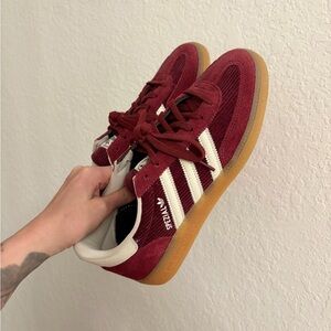 Adidas Burgundy Spezial Sneakers